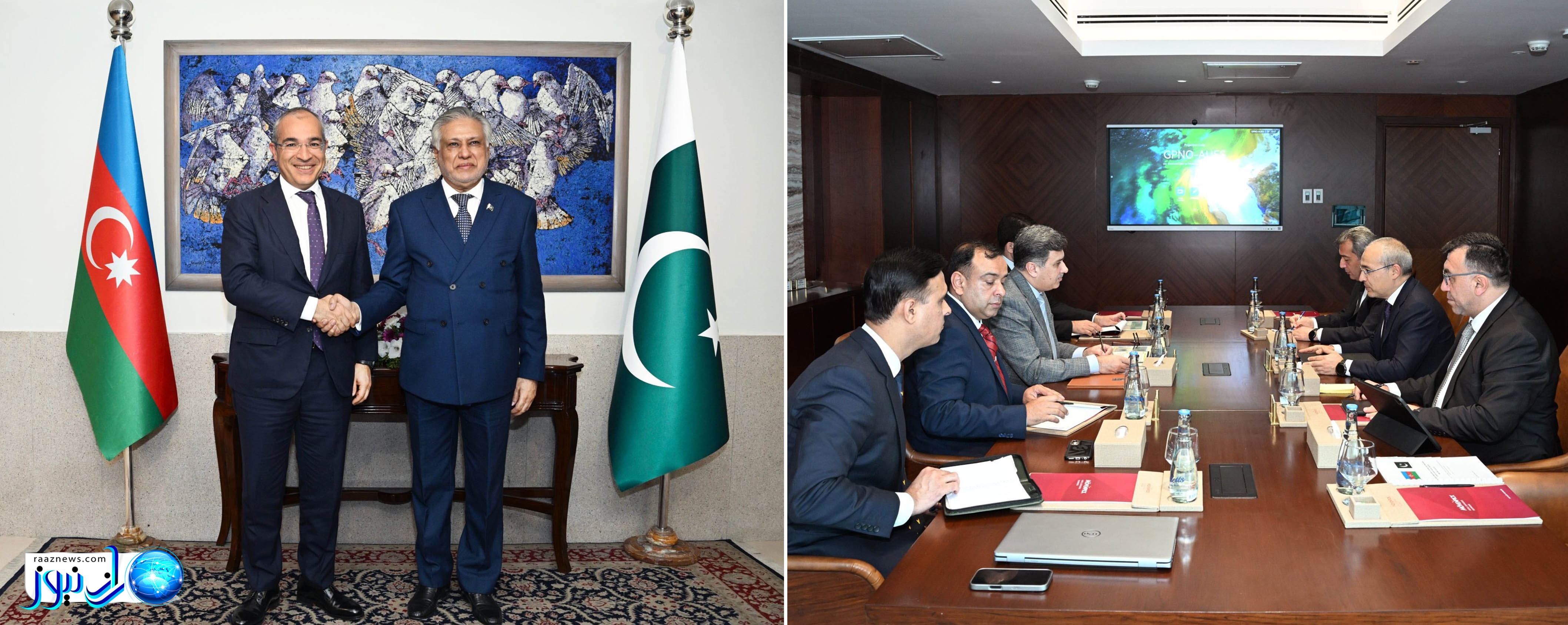 دیدار وزیر اقتصاد آذربایجان با مقامات پاکستان در اسلام‌آباد